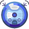 Automatic robot vacum icon