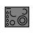 electric cooktop icon