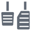 Gas And Brake Pedals icon