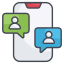 Mobile Chatting icon