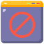 Ban icon