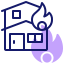 Burning House icon