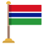 Gambia Flag icon