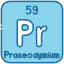 Praseodymium icon