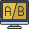 Ab icon