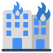 Building on Fire icon