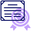 Certificate icon