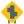 Road with multiple intersection roads on a road sign icon