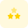 Three star ratings for above average performance icon