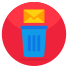 Delete Mail icon