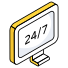 24/7Hr Service icon