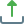 Digital upload document file with tray technology icon