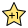 Single star rating for the below the average performance icon