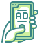 Advertising icon