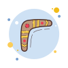 Boomerang icon