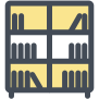 Bookshelf icon