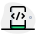 Html or other programming access on a smartphone icon