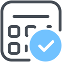 Calculator Checked icon