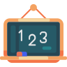 123 in board icon