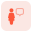 Chatting with peers messenger application function layout icon