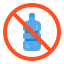 No Plastic Bottles icon