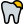 Tooth decay repair from a dentistry isolated on a white background icon