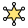 Shariff high rank star badge with circle around it icon