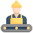 Assembly line icon