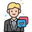 Salesman icon