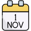 1 November icon