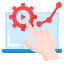 Click Through Rate icon