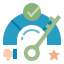 Key performance indicators icon icon