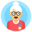 Grandmother icon