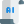 Artificial intelligence program on paper isolated on a white background icon