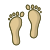 Footprints icon