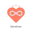 Eternal love icon