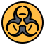 Biohazard icon