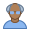 Person Old Male Skin Type 6 icon