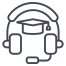 Audio Graduation icon