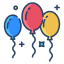 Balloons icon