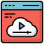 Cloud Video icon