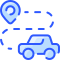 Car Route icon