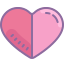 Half Heart icon