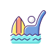 Drowning icon