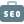 Seo job with suitcase isolated on a white background icon