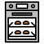 baking bread icon