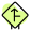 Side road to front joining the intersection icon