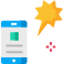 mobile advertisement icon