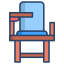 Wooden School Chair icon