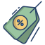 Discount Label icon